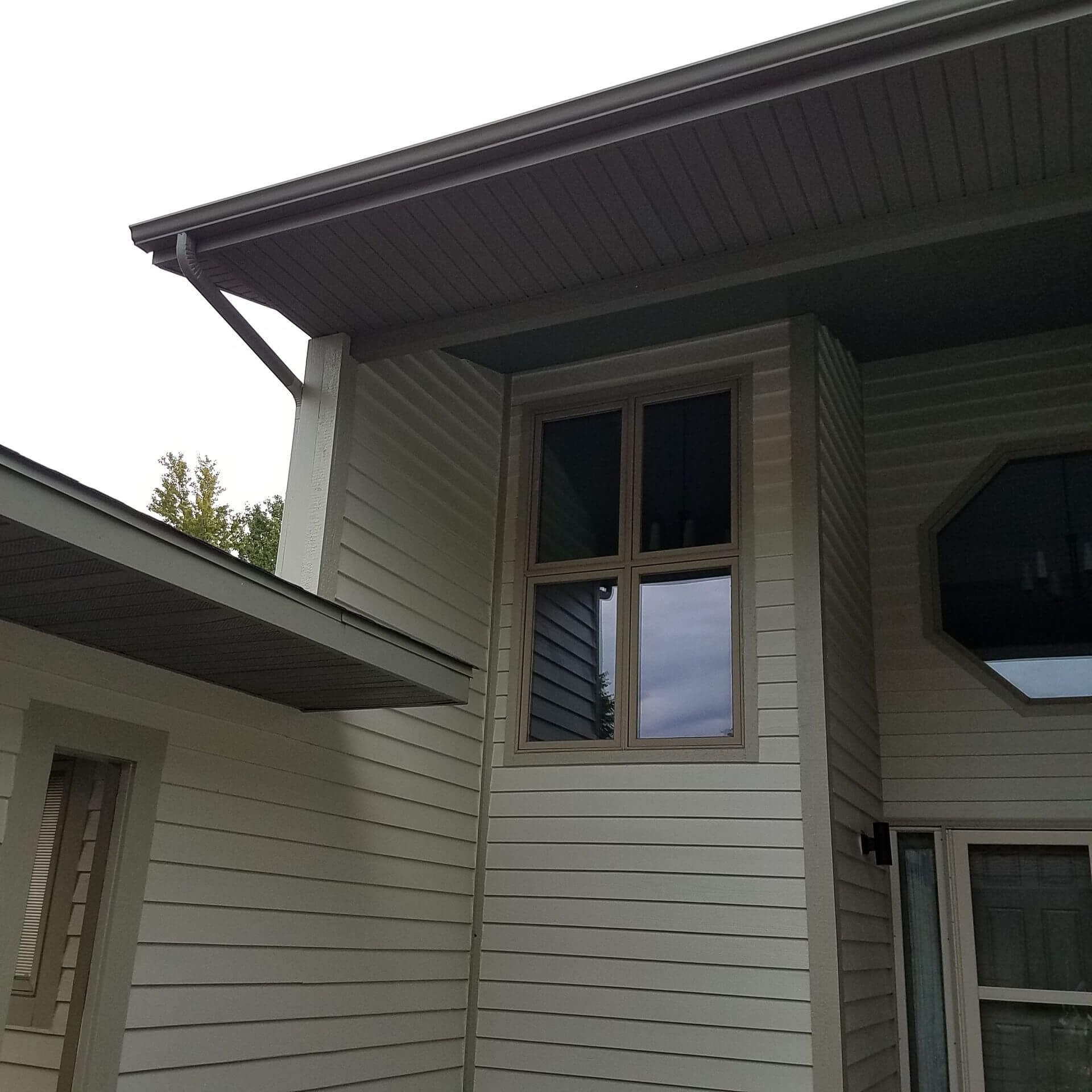 House exterior with modern architecture